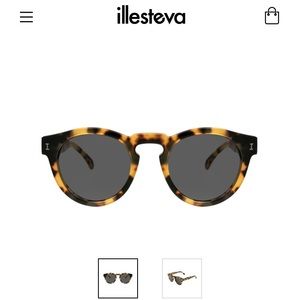 Matte Illesteva Tortoise Sunglasses